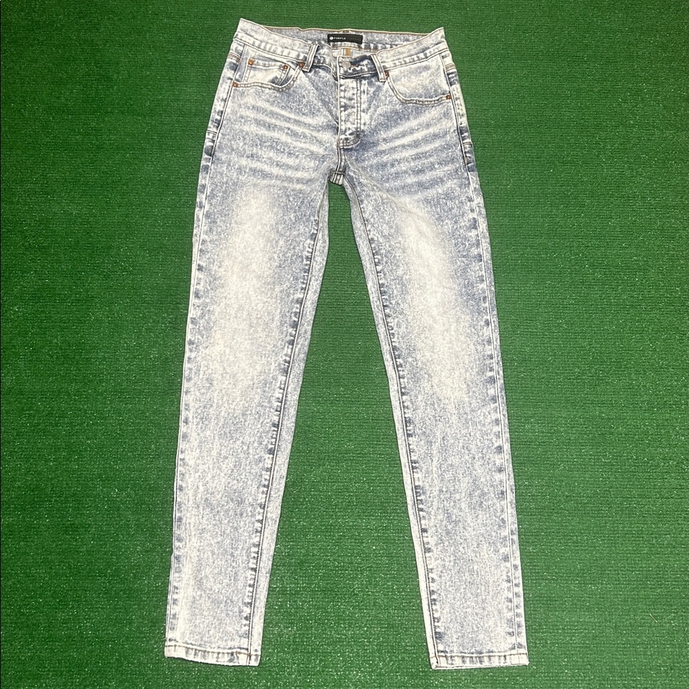 Acid Washed Purple Jeans size 30 (used)